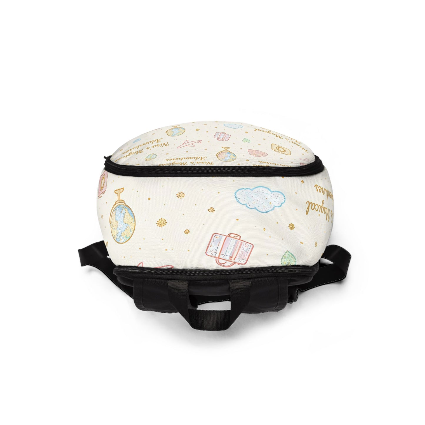 Children's Pastel Travel Backpack — "Nina's Magical Adventures"