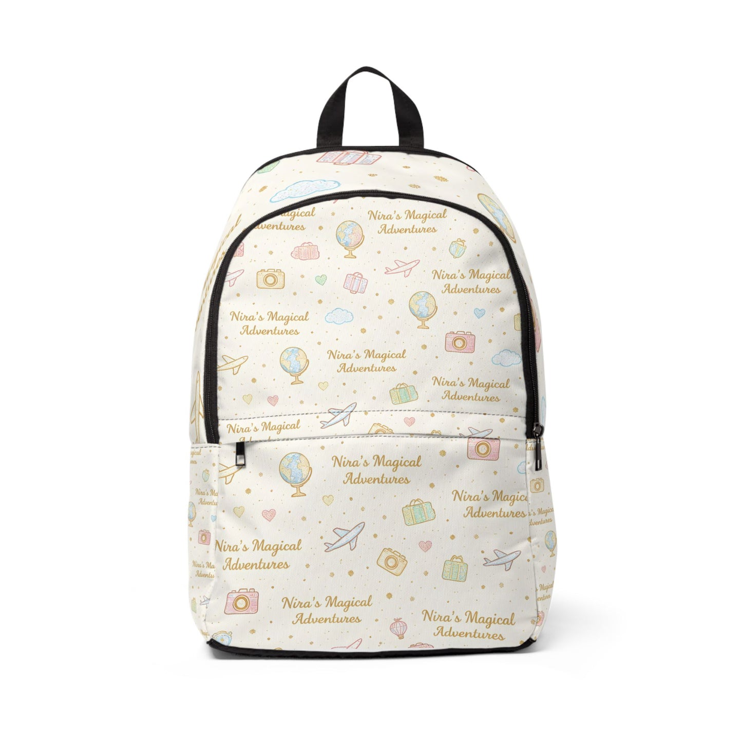 Children's Pastel Travel Backpack — "Nina's Magical Adventures"