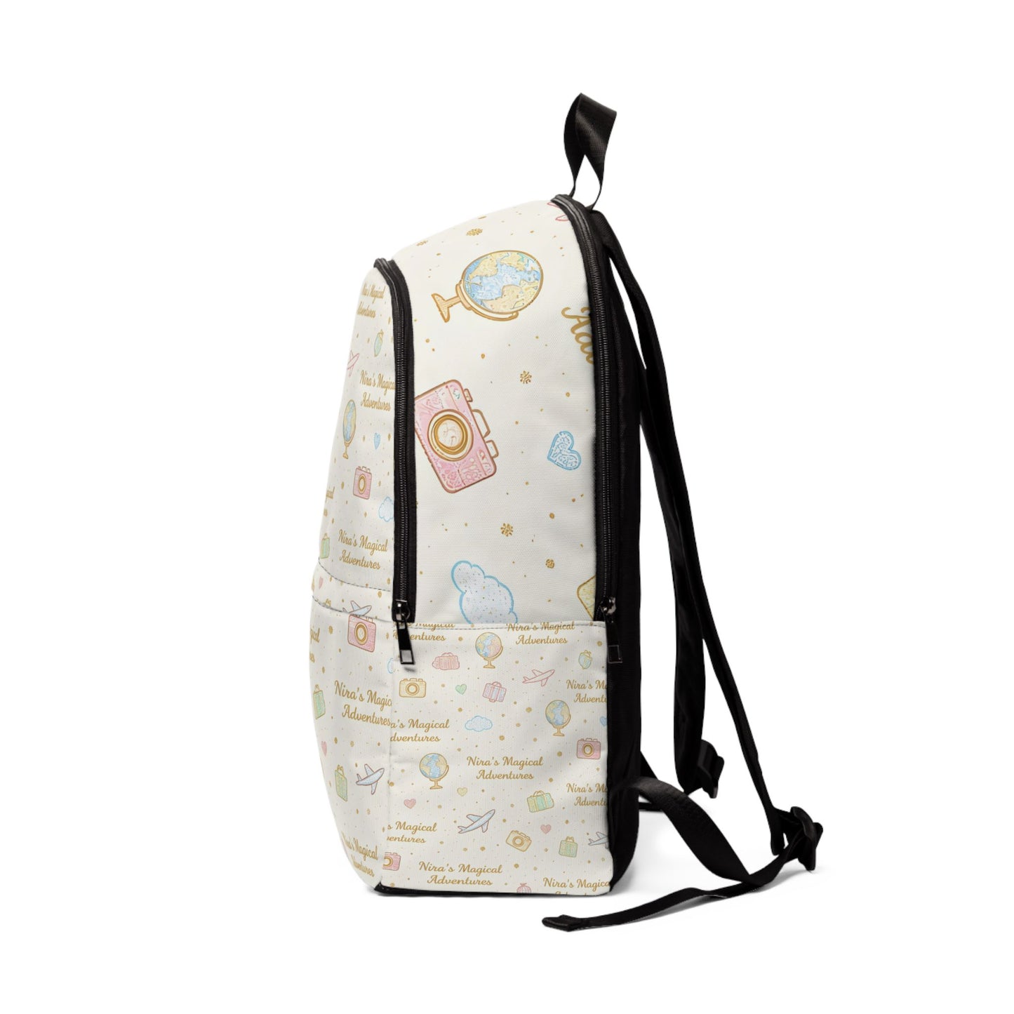 Children's Pastel Travel Backpack — "Nina's Magical Adventures"